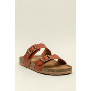 Francesca's Double Buckle Sandal 6.5